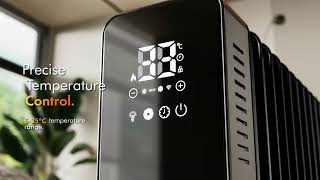 VonHaus 11 Fin Smart Oil Filled Radiator [upl. by Akemaj]