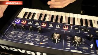 Absolute Music Novation MiniNova  InDepth Demo [upl. by Ydnir]