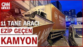 Esenyurtta Feci Kaza Kamyon 11 Tane Araca Çarptı Haber [upl. by Ashjian]