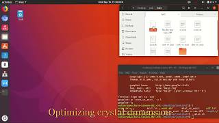 Crystal optimization using Quantum Espresso LatticeEnergykpoints [upl. by Beverlie]