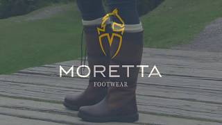 Moretta Teo Long Leather Country Boots [upl. by Agathe]