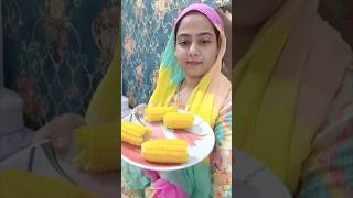 Sweet corn 😋minivlog youtubeshorts zaikamaawala short shortvideo shorts faimlyvlog [upl. by Moffitt895]