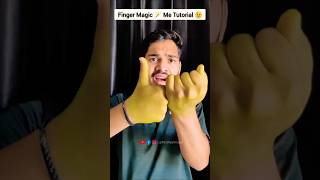 Finger magic challenge 🪄shorts fingermagictrick magic trending [upl. by Beitnes]