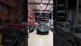 Canepa Warehouse Full Of Racecars porsche cars monterey carweek [upl. by Hadihsar]