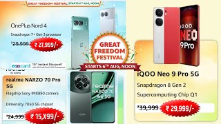 Amazon Great Freedom Festival Sale Date amp Offers  Amazon New Sale Deals amp Discounts On Smartphones [upl. by Clarisse]