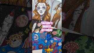 BIGGEST Art Collab 👀 Create This Book 3  Moriah Elizabeth [upl. by Aihsrop61]