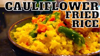 CAULIFLOWER FRIED RICE [upl. by Kleinstein]