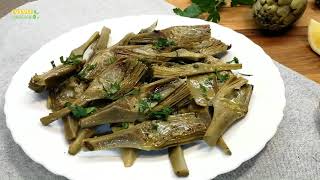 Carciofi in umido ricetta semplice e gustosa [upl. by Netsryk]