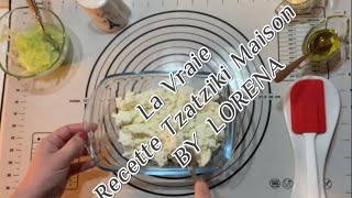 Recette Tzatziki Sauce Maison BYLORENA [upl. by Narag]