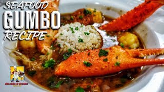 Seafood Gumbo Recipe  SoulFoodSunday [upl. by Nored]