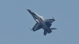 McDonnell Douglas CF188A Hornet Canadian Air Force RCAF flying Display RNAS Yeovilton Air Day 2018 [upl. by Polinski]