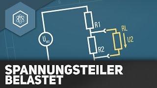 Der belastete Spannungsteiler  Elektrotechnik [upl. by Okimat]