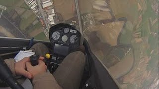 GoPro Aeroclub Torino  Glider spin recovery [upl. by Naibaf]