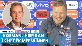 Koeman grapt naar Driessen Dit houdt je wel bezig hè [upl. by Kwarteng]