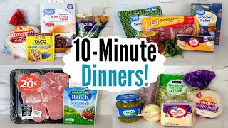 10 MINUTE DINNERS  5 Tasty amp QUICK Recipes  Best Home Cooked Meals Made EASY  Julia Pacheco [upl. by Lafleur125]