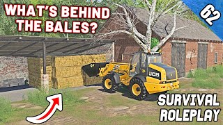 WHATS HIDING BEHIND THE BALES  Survival Roleplay S3  Episode 62 [upl. by Alocin]