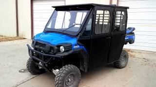 Mule Pro FXT FULL steel cab and lifted [upl. by Idleman567]