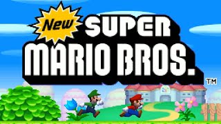 New Super Mario Bros DS  Complete Walkthrough [upl. by Eelsel]