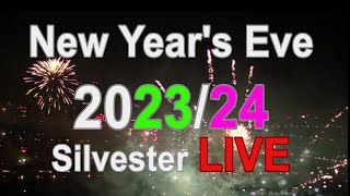 LIVE 🔴 New Years Eve Fireworks Vienna 2024 [upl. by Dianuj]