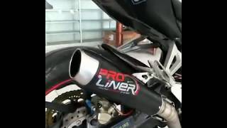 Pro Liner TR2 Carbon Full System CBR250RR Cek Sound [upl. by Neelahs]