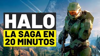 HALO resumen de la historia de TODA LA SAGA [upl. by Ytrebil]