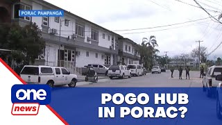 Authorities raid alleged POGO hub in Porac Pampanga [upl. by Nevet397]