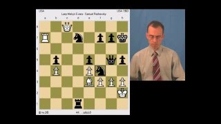 Chess Tactics Evans  Reshevsky USA 1963 Part 12 [upl. by Emelda453]