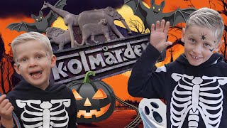 Halloween KOLMÅRDEN with Filopos  Amusement Park Adventures for Kids  Educational amp Fun Video [upl. by Ihsar796]