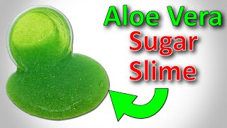 Aloe Vera Water Sugar Slime Shorts [upl. by Atiuqam]