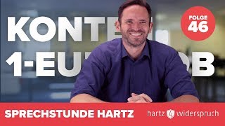 Sprechstunde Hartz 4  Teil 46 – zu 1EuroJob und Einkommen [upl. by Agna952]