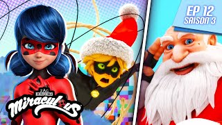 MIRACULOUS  🐞 MAÎTRE NOËL 🐾  Episode entier ▶️ Saison 3 Episode 12 [upl. by Ahterahs]