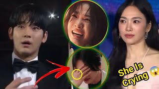 Song Hye Kyo in TEARS upon Seen her Ex Husband Song Joong Ki at Baeksang arts awards😱 [upl. by Petrina]