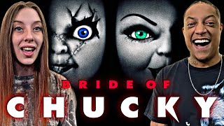 BRIDE OF CHUCKY 1998  MOVIE REACTION  HES BACK  CHUCKY amp TIFFANY  IT GOT EVEN CRAZIER😱🤯 [upl. by Arrat944]