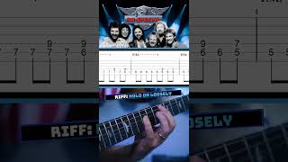 Hold On Loosely 38 Special Guitar Riff with Tabs [upl. by Mauretta93]