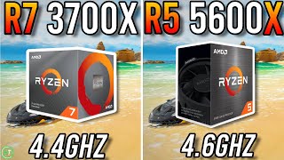 R7 3700X vs R5 5600X  RTX 4070  Tested in 2024 [upl. by Erdnaed]