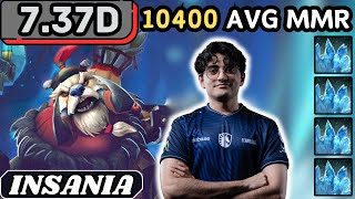 737d  Insania TUSK Soft Support Gameplay  Dota 2 Full Match Gameplay [upl. by Nalla]