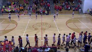 Rossville High School vs North White High School Mens Varsity Basketball [upl. by Adalie605]