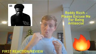 Roddy Ricch  Please Excuse Me For Being Antisocial FIRST REACTIONREVIEW [upl. by Morganica]