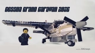 Lego Cessna Grand Caravan 208B [upl. by Ynahteb]