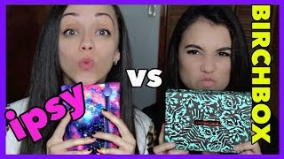 BIRCHBOX vs IPSY Noviembre 2015 [upl. by Drucilla]