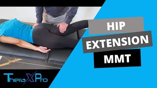 Manual Muscle Test  Hip Extension [upl. by Hemetaf]