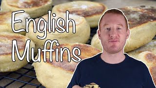 English Muffins au Levain en 3 Étapes FACILES 😛 [upl. by Nilkcaj268]