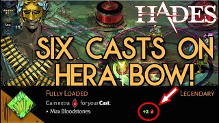 ARTEMIS CAST ON HERA BOW This Secretly OP Build Slaps Hard  Lets Play Hades [upl. by Asilehc]