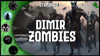 ⚫🔵 DIMIR ZOMBIES Standard Deck MID  MTG Arena  Magic Arena  MTGA [upl. by Adran]