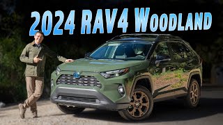 2024 Toyota RAV4 Hybrid Review  The RAV4 Woodland Is The quotOffRoadquot Hybrid For The Woodsy Crowd [upl. by Silvanus556]