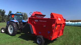 New Kuhn Primor 4270 M Bale Processor [upl. by Rotow809]