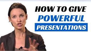 How to improve your presentation skills [upl. by Noinatrad]