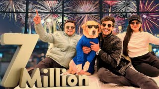 7 Million Subscribers Celebration  Leo Gaya Ram Mandir  Anant Rastogi [upl. by Meares]