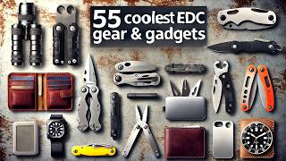 55 Coolest EDC Gear amp Gadgets That Are Worth Buying [upl. by Winonah]