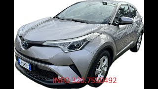 TOYOTA CHR 18 HYBRID BUSINESS KM CERTIFICATI AZIENDALE [upl. by Ravid]